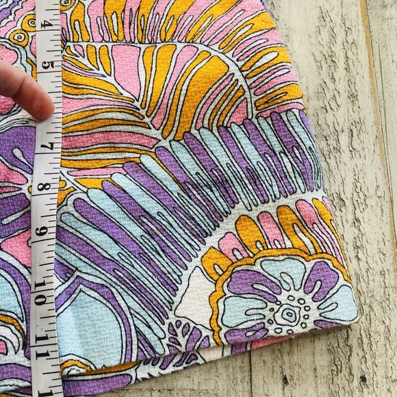 Trina Turk Women's Size 4 Shorts Designer Pink Preppy Chic Summer Festival Boho - Picture 8 of 9